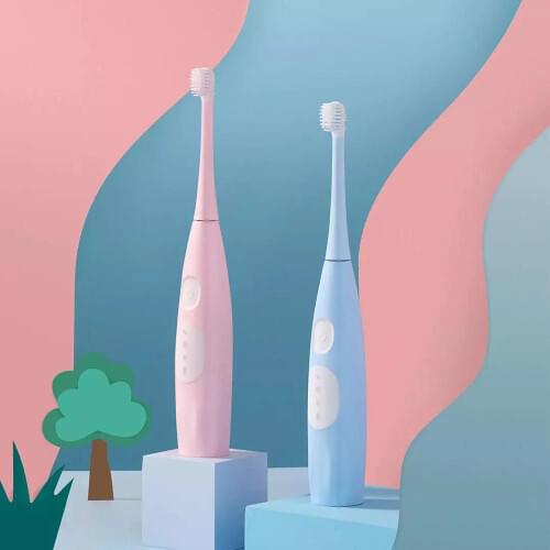 XIAOMI Coficoli Childrens Sonic Electric Toothbrush Smart Timing Soft Bristles Chargeable Waterproof for Children Aged 3-12 Kit
