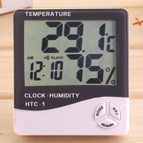 LCD Digital Temperature Humidity Meter HTC-1 HTC-2 Home Hygrometer Thermometer