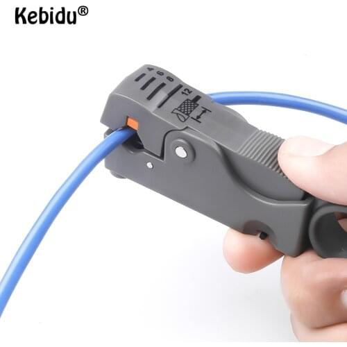 Kebidu Automatic Stripping Pliers Multifunctional Wire Stripper Wire Cable Tools Stripping Crimping Tool With Hexagon Wrench