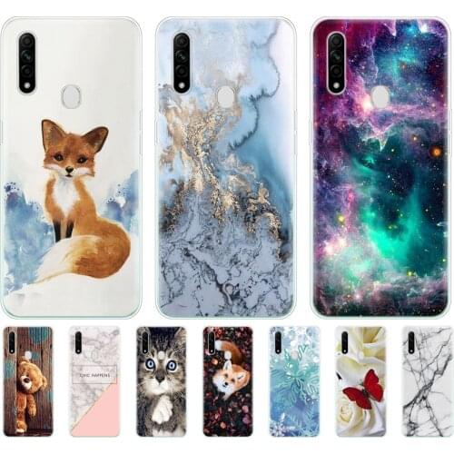 For OPPO A31 Case Soft Silicon TPU Back cover For Oppo A 31 2020 OppoA31 CPH2015 Bumper Bag 6.5inch full 360 Protective