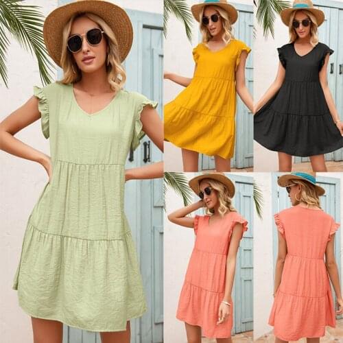 Черные летние платья CNCOMNET China At AliExpress