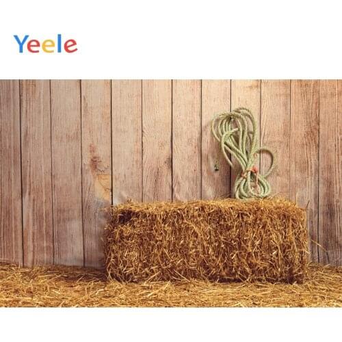 Autumn Farm Barn Harvest Hay Block Wood Interior Newborn Baby Portrait Backdrop Photography Background For Photo Studio Shoot