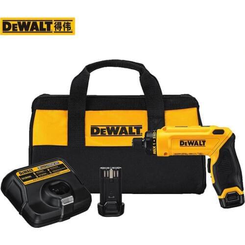 DEWALT 7.2V MAX Cordless Screwdriver Kit DCF680G2 Electric Screwdriver With One Battery