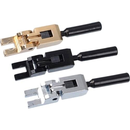 Set Of 6 Vibrato Bridge Saddles Locking Screws For Floyd Rose Bridges 3 Heights Pull String Code For Electric Guitar A B D G E