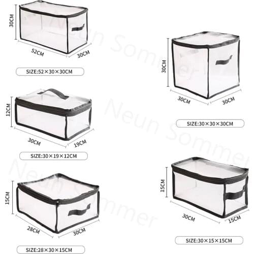 Nylon Foldable Clothes Storage Box, Portable Quilt Storage Bag, Household Sundries Storage Box, Bag for Storing Clothes And Toys