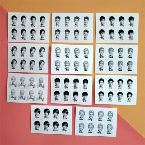 KPOP Seventeen New Album Fallin'Flower RC Photo Paper 1inch Photo Card Photobook DINO DK HOSHI JEONGHAN JOSHUA yy28