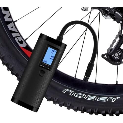 Portable Air Compressor Mini Rechargeable Electric Air Inflator Intelligent Multi-Function Air Pump For Ball And Car Bike Tires