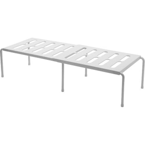 Expandable Stackable Fit for Kitchen Bathroom Under Sink Pantry Desktop Storage Kitchen Cabinet Counter Shelf Organizer Racks