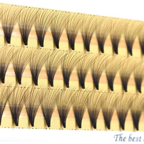 60pcs 3 Lines Eyelash Extension Premade Volume Fans 20D Lash Russian Volume Eyelash Extensions Pre Made Lash Extension Makeup