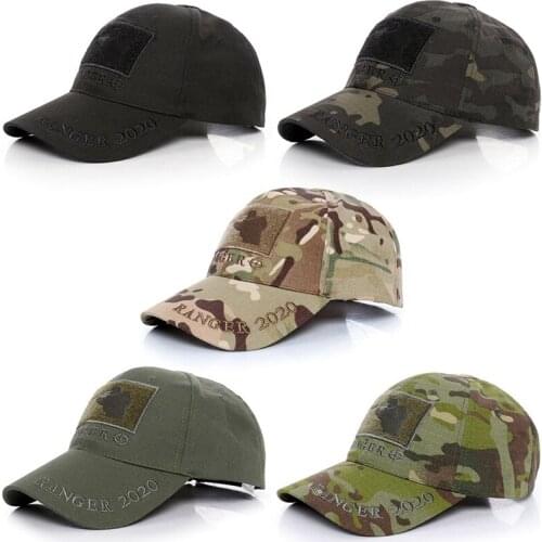Embroidered Ball Cap Military ARMY Operator Hat Tactical CP OD Cap With Loop For Patch