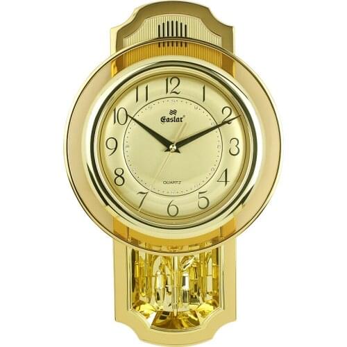 Star pocket watch fashion clock gold quartz clock musical alarm clock wall clock