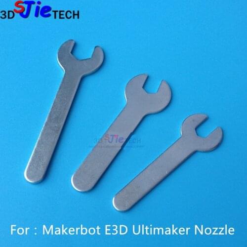 1pcs 7mm Nozzle Spanner for MK8 / V6 / Ultimaker nozzle 3D printer replacement spare parts