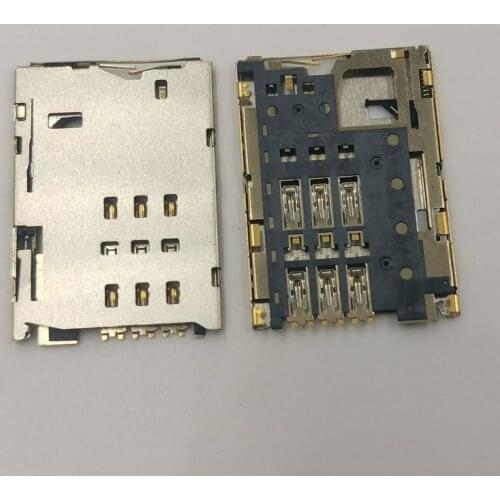 1Pcs Sim Card Reader Slot Tray Holder Connector Socket For Lenovo LePad A3300 A3300T A7-30 A7-30TC Tab 2 Tab2 A7-30HC Plug