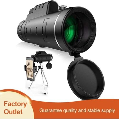 Binoculars 42x10 Monocular With Stand Low Light Night Vision High-definition Powerful Telescope For Camping Hunting Equipment