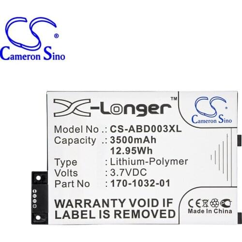 CameronSino for AMAZON Kindle 3 Graphite 170-1032-00 170-1032-01 GP-S10-346392-0100 S11GTSF01A battery
