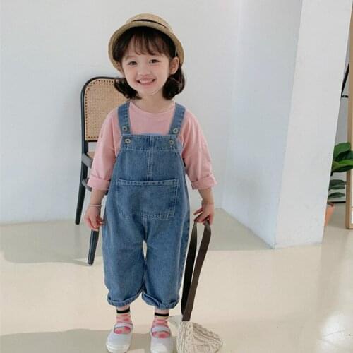ISSMMY Denim Overalls For Girls