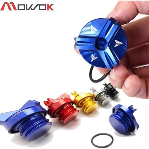 For Yamaha MT03 MT07 FZ07 MT10 FZ10 MT25 MT 03 07 10 25 YZF R1 R3 R6 FZ1 FZ6 Fazer Motorcycle Engine Oil Filler Cap Plug Cover