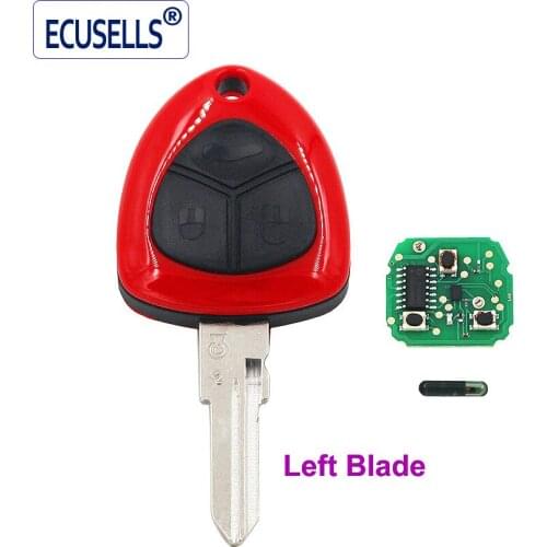 3 Button Smart Remote Key Fob 433 MHZ With ID48 Chip for Ferrari F430 Left Blade