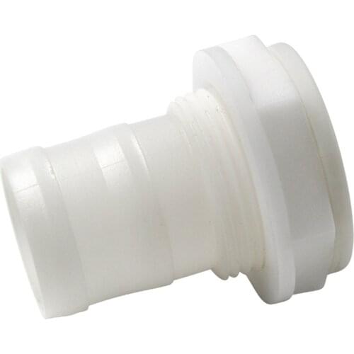 50 Mm Thru Hull Bilge Pump And Aerator Hose Connector For Boat / Yacht Universal