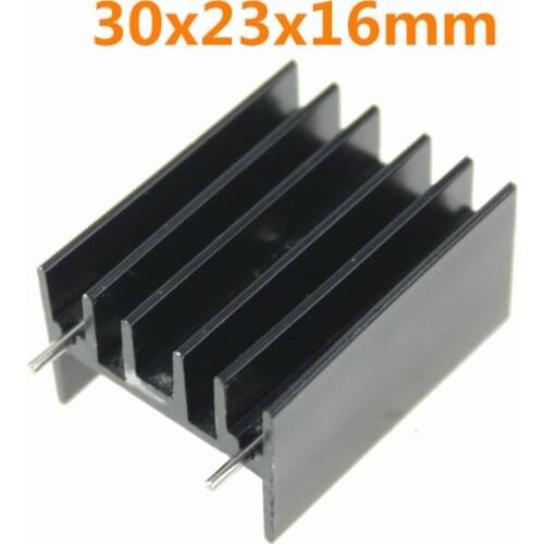 1 Piece 30x23x16mm Cooling Aluminum Cooler Extrusion Heatsink For MTDA7294L298 IC