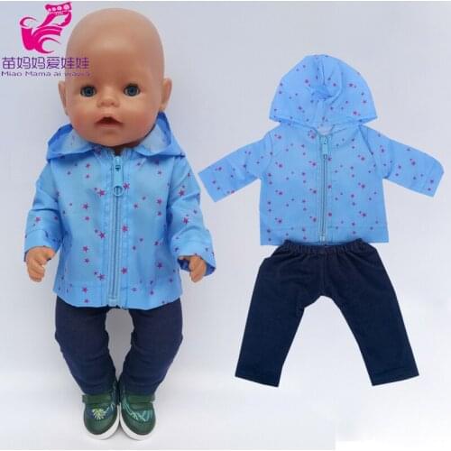 18-inch animal pattern suit suit for 43cm baby doll dress suit doll birthday gift