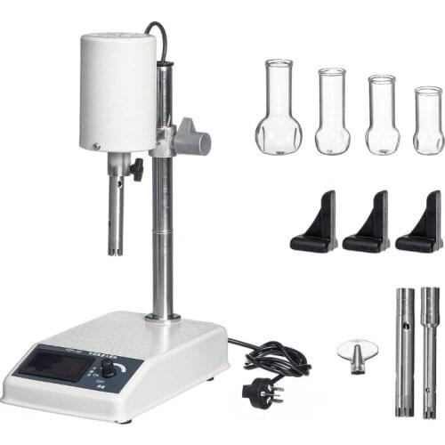 220V Adjustable High Speed Homogenizer Processor Disperser Dispersion Laboratory Mixer Paint Ink Dispersion Machine Tools 185W
