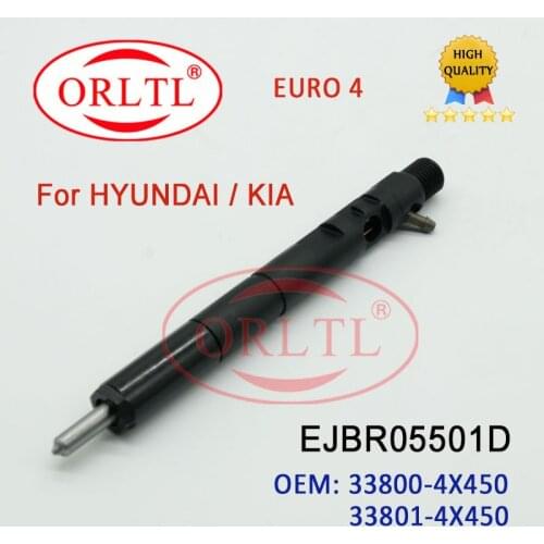 33801-4X450 Injector EJBR05501D Diesel Auto Parts Fuel Inyector EJBR0 5501D Engine Nozzle Assy 33800-4X450 for Hyundai for KIA