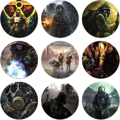 58mm stalker clear sky Badge Brooch Pin Accessories For Clothes Backpack Decoration gift