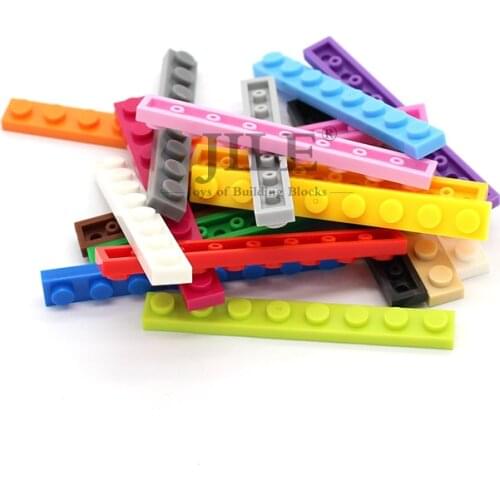 Free Shipping ! Moc Tiles Plate 1x8 3460 Short Piece DIY Enlighten Block Bricks Compatible with Assembles Particles