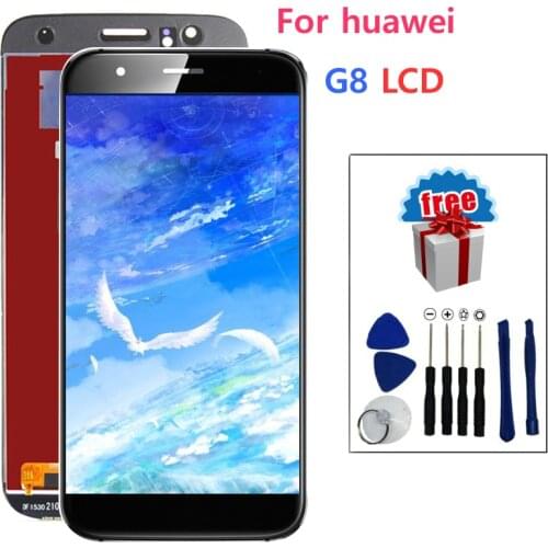 Good Working Replacement For Huawei G8 RIO-L02 RIO-L03 LCD Display Touch Screen Digitizer panel Assembly+tools