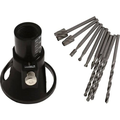 HSS Routing Router Drill Bits Set Dremel Carbide Rotary Burrs Tools Wood Stone Metal Root Carving Milling Cutter