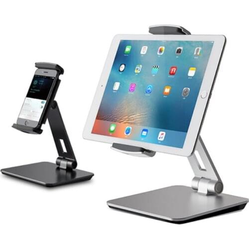 Tablet Bracket, Mobile Phone Bracket, Desktop Large Tablet Computer Aluminum Alloy Live Broadcast Bracket, IPad Pro Universal