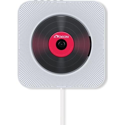 Wall-mounted USB Bluetooth prenatal education speaker CD FM MP3 player radio surround sound music pull switch remote control