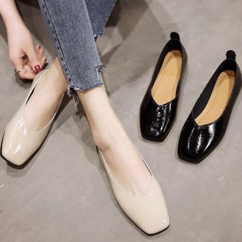 New Ladies shoes breathable knitted pointed toe moccasins thick heels mixed color flat loafers stretch shoes women W33-79