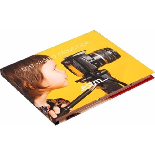 Customized full color printing high quality 7inch lcd screen video brochure for exhibition advertising wedding business