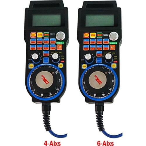 Mach3 Control handle wheel USB Handwheel support 4axis 6axis mach3 system electronic hand wheel control for cnc machine