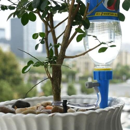 3-4pcs Drip Irrigation System Adjustable Pot Plant Watering DIY Plant Waterers Automatic Houseplant Watering System