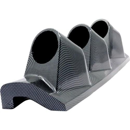 Carbon Fiber 52mm/2 Inch Triple Gauge A Pillar Pod For Right Hand Drive Car