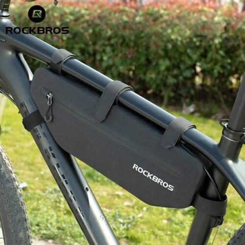 Large Capacity Cycling Bicycle Bags Top Tube Front Frame Bag Waterproof MTB Road Triangle Package Bike Bags Accessories