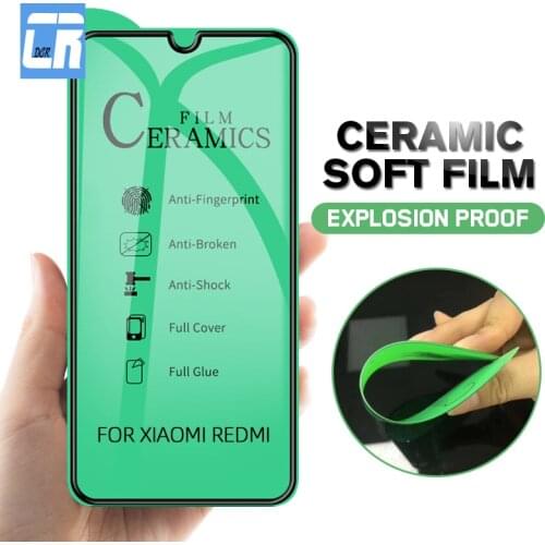 Explosion Proof Soft Ceramic Film for Xiaomi 9t Pro Screen Protector for Redmi Note 8 8t 9s 7 6 K20 Pro 8a Film Anti fingerprint