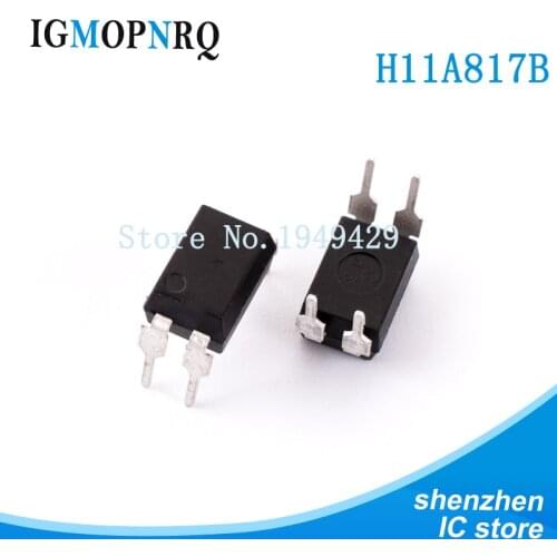 10pcs/lot H11A817B DIP-4 H11A817 817B optocoupler new