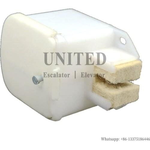 10pcs UNITED Elevator Square Oil Cup Machine Roomless Oil Box Groove Width 10mm