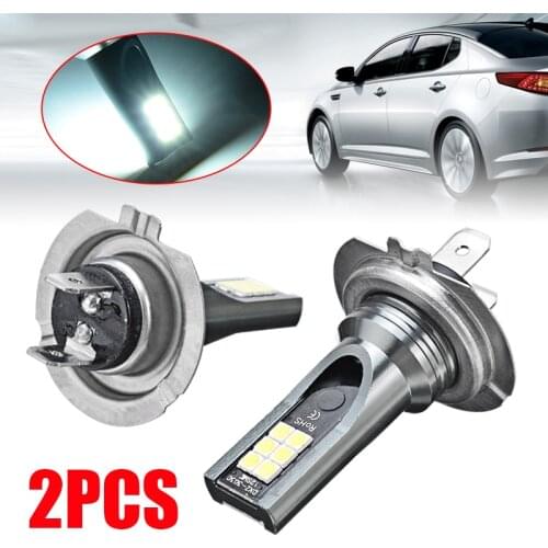2pcs DC 9-32V H7 110W Car Auto Headlight Head Lamp 24000LM Fog Light Conversion Kit Super Bright LED Bulb 6500K Accessories
