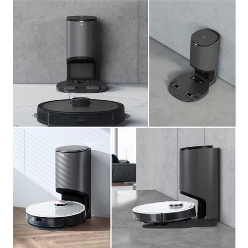2021 NEW ECOVACS AUTO-EMPTY STATION and Disposable Bags Compatible with ECOVACS DEEBOT OZMO T8/T9 MAX