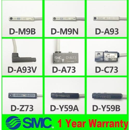 SMC Magnet Reed Swtich for Cylinder D-A93 D-Z73 D-Y59A D-Y59B D-A73 D-C73 D-A93V D-A93L D-Z73L D-Y59AL D-Y59BL D-A73L D-M9BL