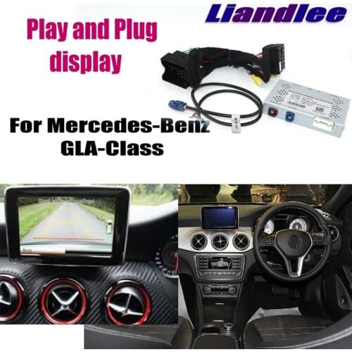 Liandlee Parking Camera Interface Reverse Back Up Camera Kits For Mercedes Benz GLA MB NTG Display Upgrade