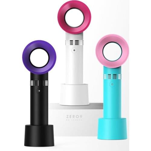 Mini USB handheld Bladeless Fan Air Conditioning Blower Glue Grafted Eyelashes Dedicated Dryer Beauty Tool For Eyelash Extension