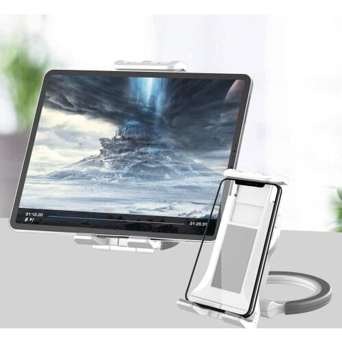 New Wall Hanging Tablet Mount Stand For iPad Air Mini 2 3 4 to 10.5 inch Tablet Phone Desk Holder for Iphone 12 X Huawei Xiaomi