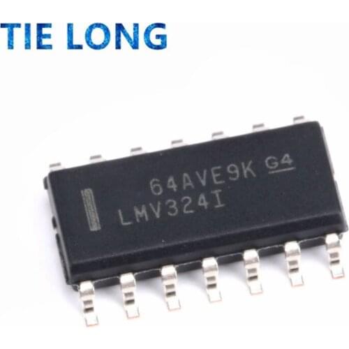 10pcs LMV324IDR SOP-14 LMV324ID SOP LMV324 SOP14 LMV324I new origina