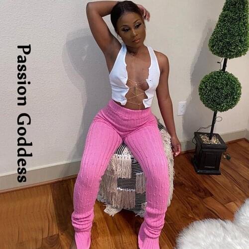 Женские трикотажные брюки Passion Goddess China At AliExpress